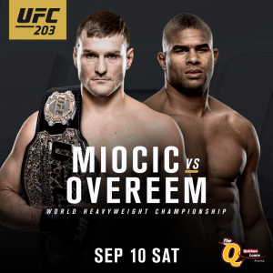 UFC 203 Champion poster