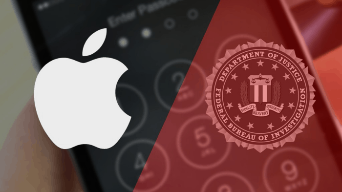 The battle line between Apple and the FBI