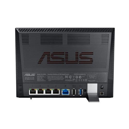 Back of the Asus RT-N56U VPN router