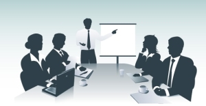 Example of a business meeting