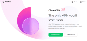 ClearVPN Website