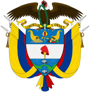 Colombia goverment banner