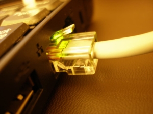 An ethernet connection