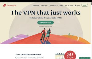 ExpressVPN Homepage