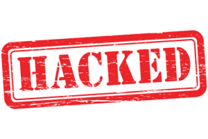 Hacked logo