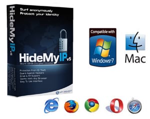 Box of the HideMyIP software