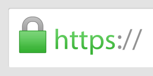 Example of a secure HTTPS connection