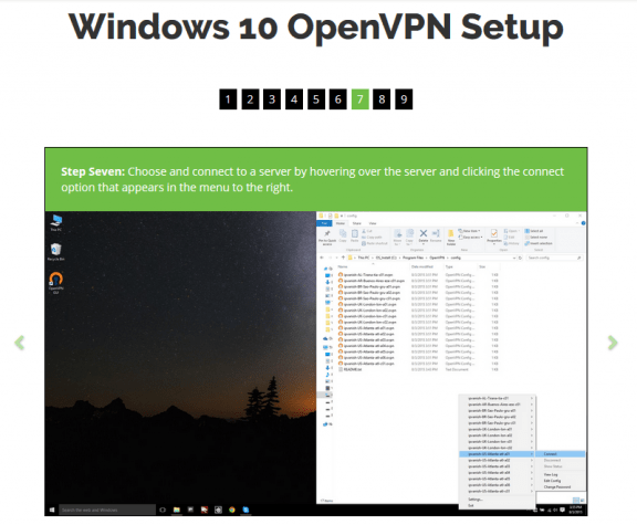 Windows 10 OpenVPN setup with IPVanish