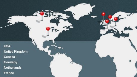 Kepard's VPN server locations