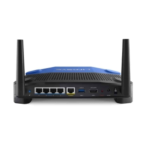 Ports on the back of the Linksys WRT1200AC AC1200 VPN router