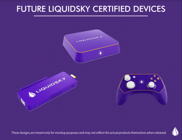 LiquidSky certifie devices 