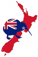 Kiwi in New Zealand through VPN connection