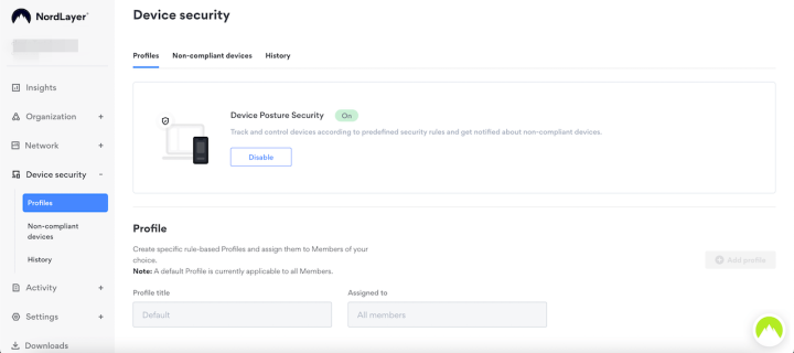 NordLayer Device Posture Security