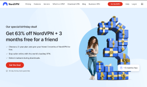 NordVPN Website