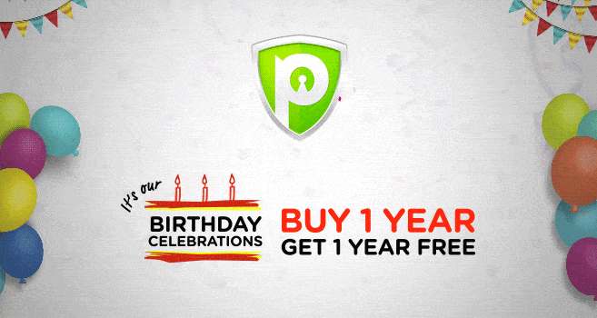 Birthday promotion by PureVPN