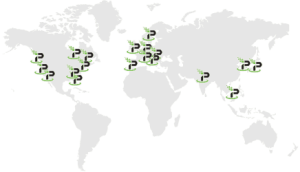 IPVanish's servers around the world