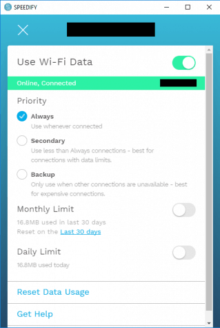 Speedify's connection priorities