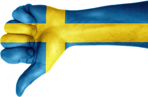 Sweden thumbs down
