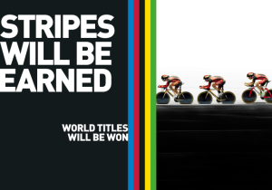 An ad for the Cycling World Championship
