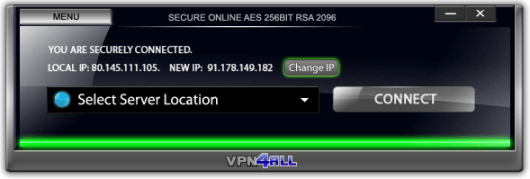 VPN4ALL software