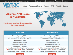 VPN.ac website