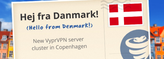 VyprVPN server in Denmark