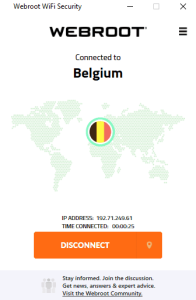 VPN Belgium connection