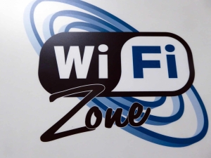 Example of a Wi-Fi sign